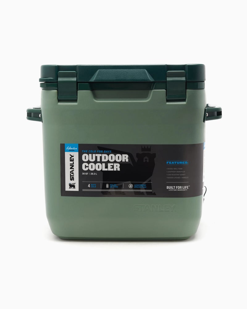 Stanley 28L / 30Qt - HDPE Plastic - Insulated Cooler - Green - Image 3