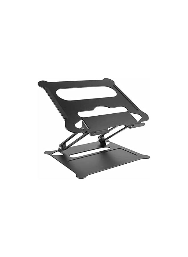 Aluminum Alloy Adjustable Laptop Stand Folding Portable for Notebook Computer Bracket Lifting Holder - Image 1
