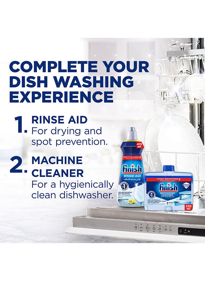 Finish - Finish Powerball Quantum All In 1 Dishwasher Lemon Sparkle - Image 1