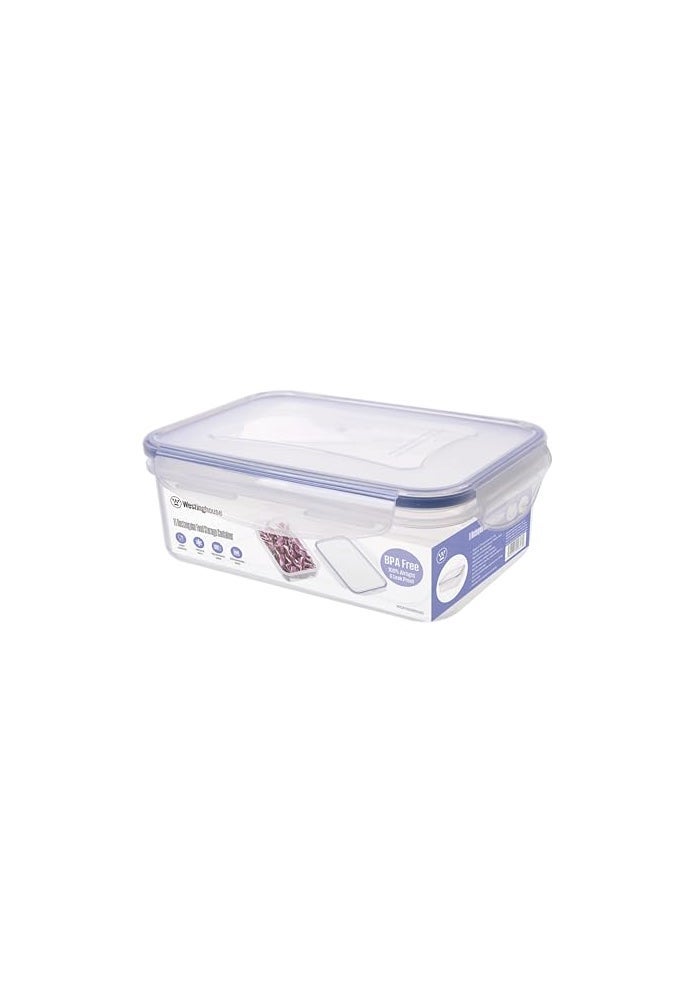 Westinghouse USA 1.0L Rectangular Food Storage Box | BPA-Free Plastic | Airtight Lid | Durable & Leak-Proof | Ideal for Meal Prep - Image 3