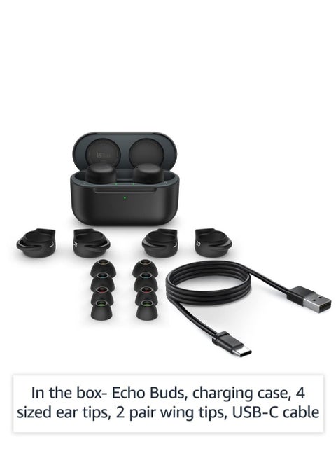 ECHO Echo Buds (2nd Gen) True Wireless earbuds with crisp and