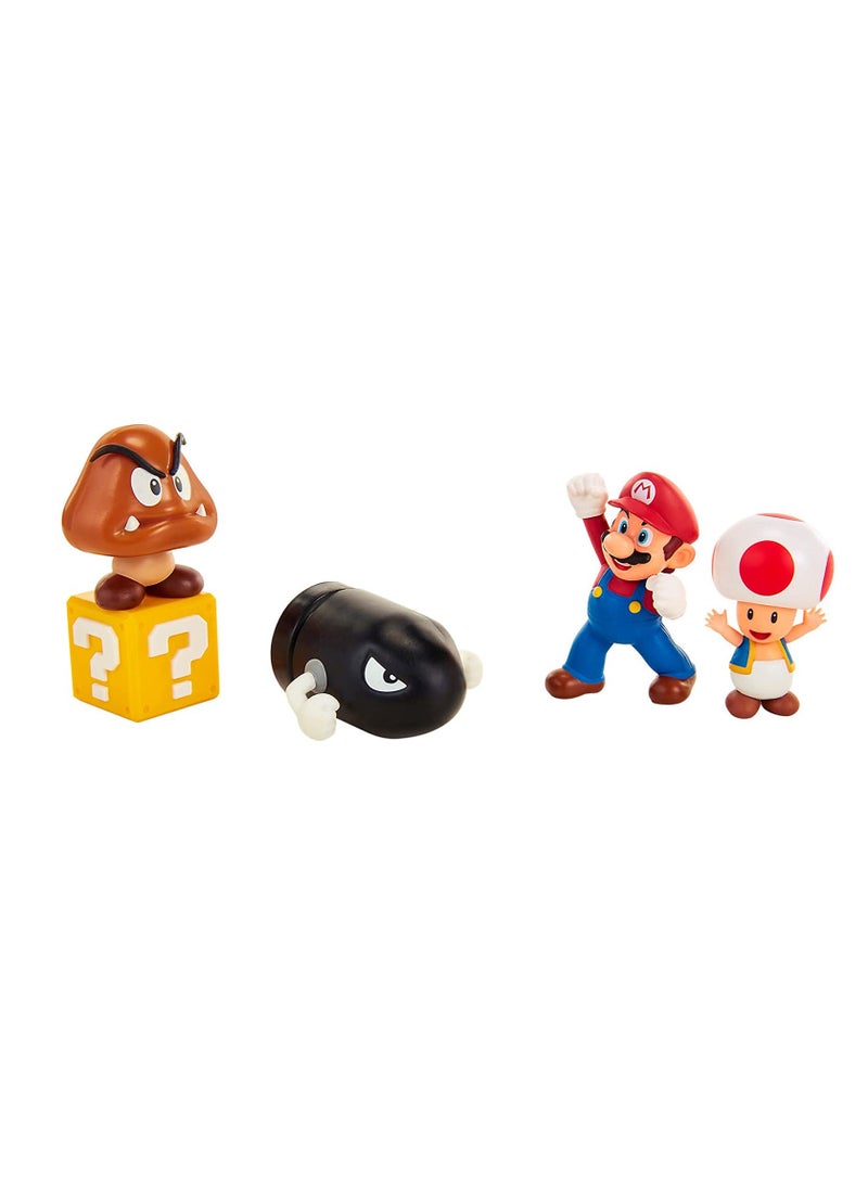 Jakks Nintendo Super Mario Acorns Plains Diorama Set  - Image 2