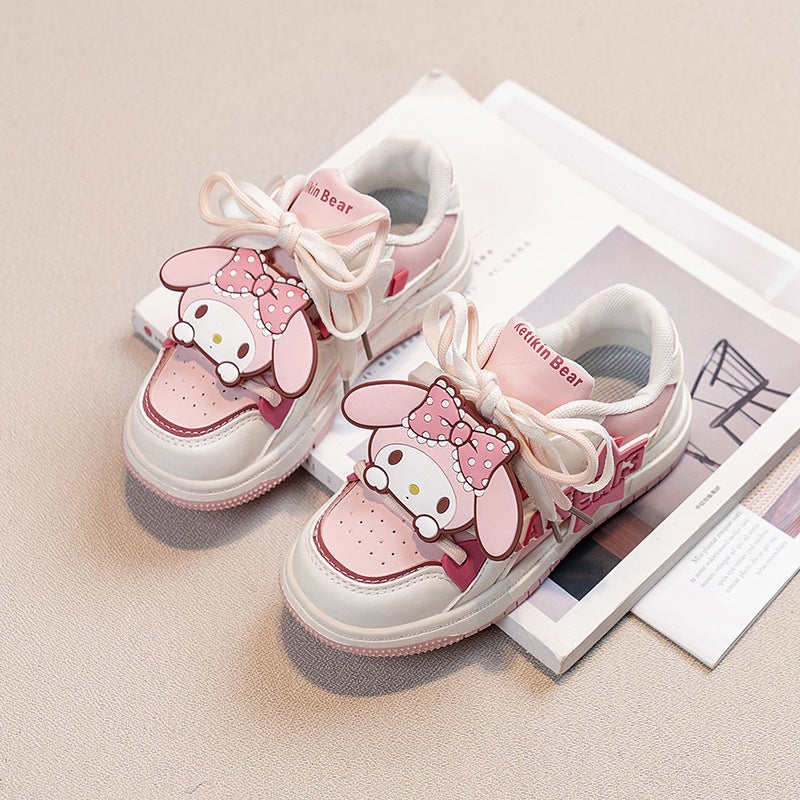 [] Girls Melody Board Shoes 2024 Autumn New Kt Cat Casual Shoes Non-Slip Cute Fashion Shoes - Image 5
