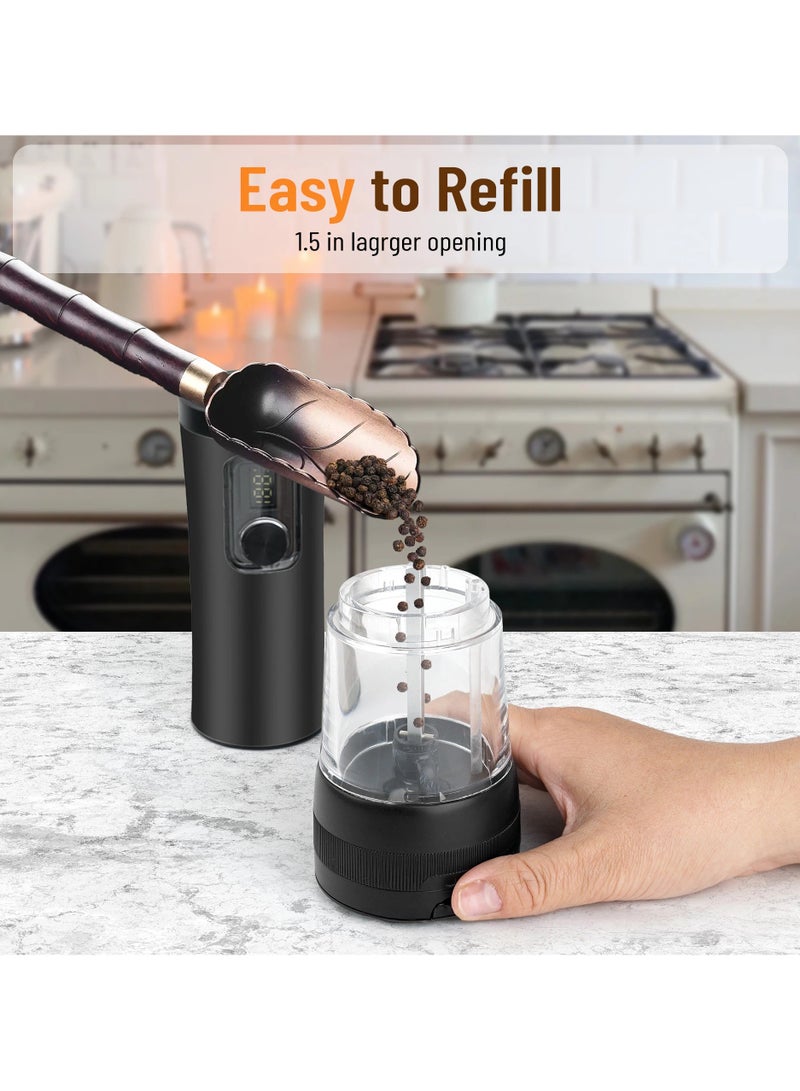 general Kitchen Electric Grinder Rechargeable Pepper Mill Multi-Purpose Electric Food Grinder Fine Grinder for Seasoning Powders - Image 5