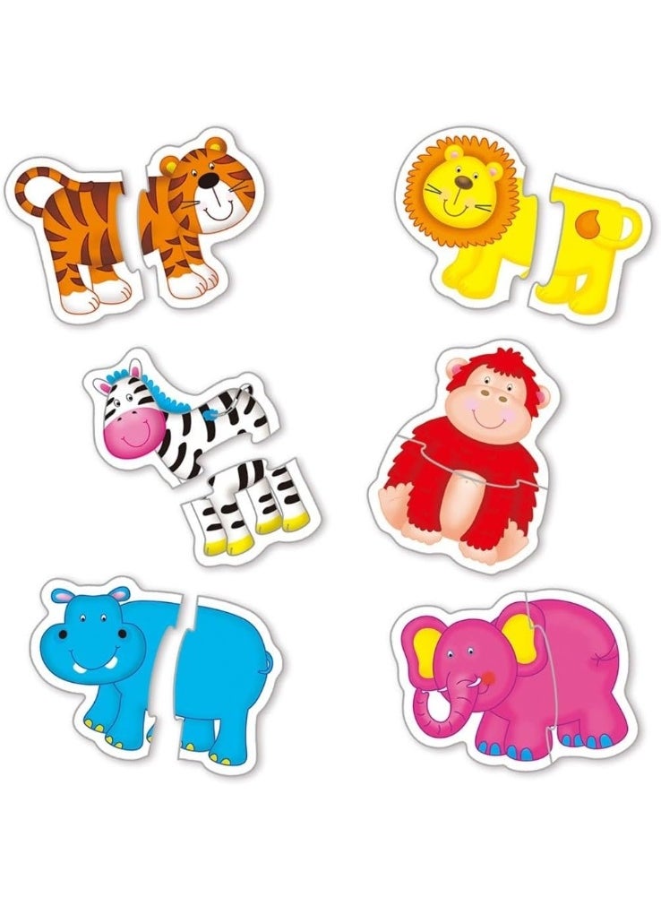 GALT Galt Toys, Baby Puzzles - Jungle, Jigsaw Puzzles for Kids, Ages 18 Months Plus  - Image 2