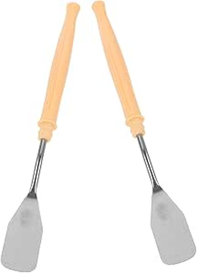 STOBOK ملحقات طابعة ثلاثية الأبعاد محمولة ملعقة تنظيف معدنية للطباعة البلاستيكية - Image 1