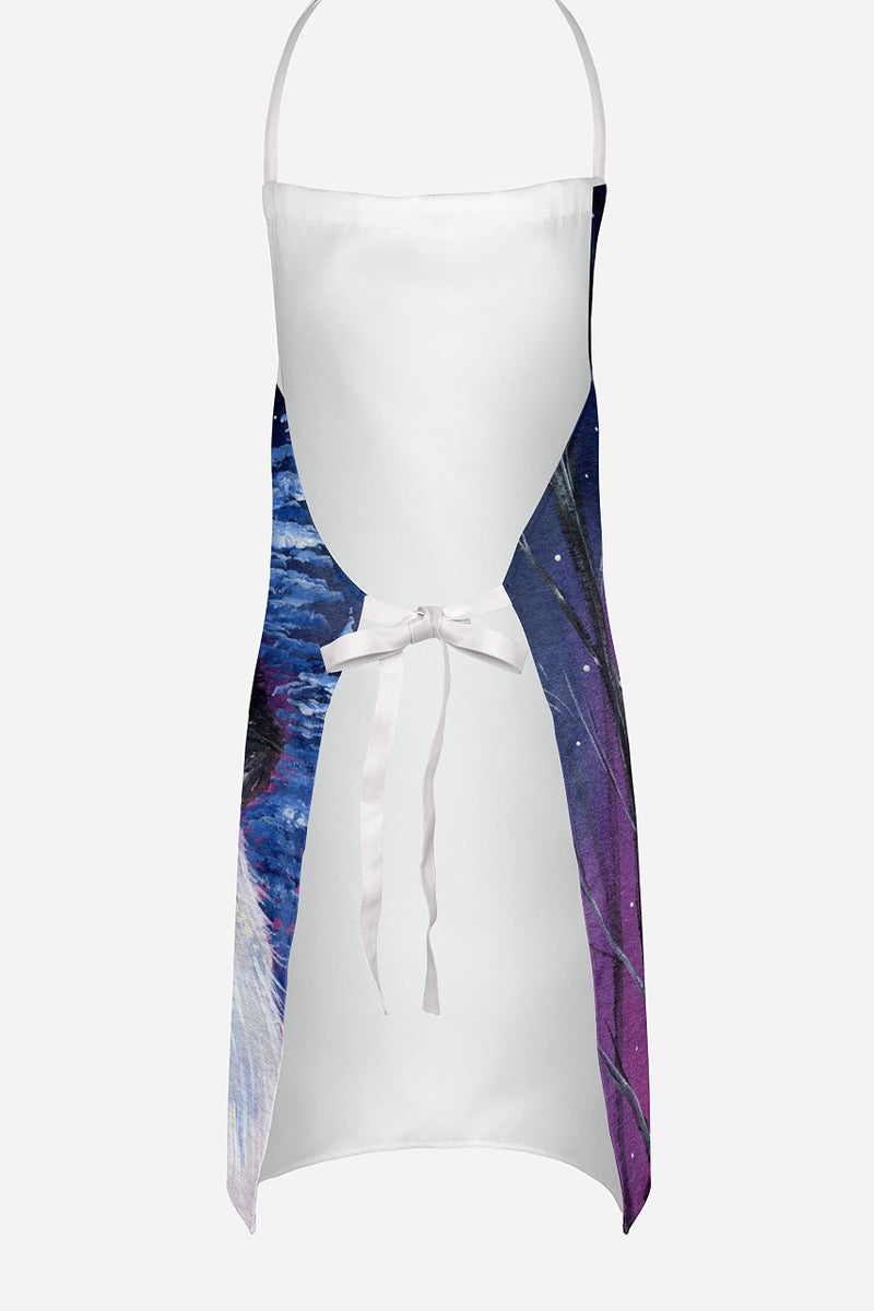 Caroline's Treasures SS8369APRON Starry Night Border Collie Apron Cooking Kitchen Server Baking Crafts Gardening for Adult Women Men, Unisex, Large, Multicolor - Image 4