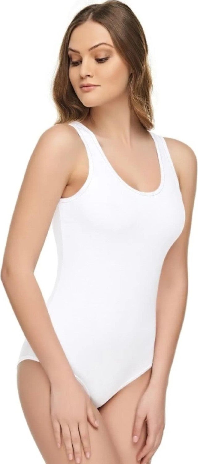 Tutku Elit Women's Modal Lycra Wide Strap Hook Body 2005 - 6 Pieces  - Image 1
