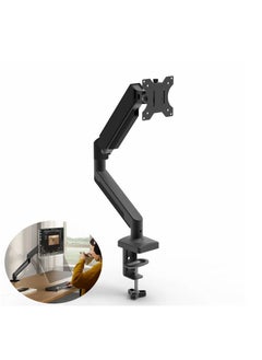 XiuWoo Adjustable Single Computer Desk Mount Display Screen Aluminum Alloy Articulating Gas Spring Monitor Arm Free Hovering Robotic Arm Bracket Rack Stand  - Image 1