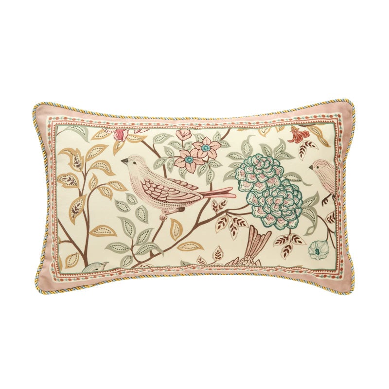 patdrea Designer Outdoor Pillows Covers Decorative Rectangle Throw Pillow Covers Velvet Farmhouse Throw Covers 12x 20Vintage Floral Throw Pillow Case for Couch Sofa Bed Living Room
