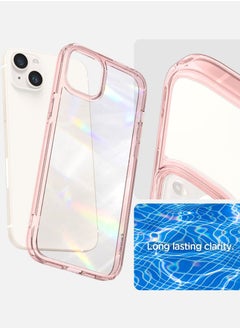Spigen Ultra Hybrid iPhone 14 Case Cover - Rose Crystal  - Image 3