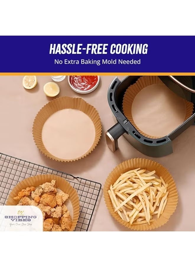 Green Tiger Air Fryer Sheets: Oil-Absorbing Non-Stick Parchment Papers for Air Fryer liners Pack Of 20 - Image 2