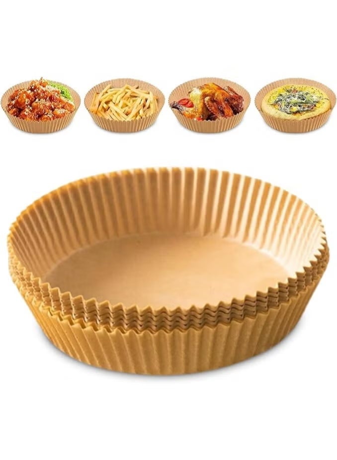 Green Tiger Air Fryer Sheets: Oil-Absorbing Non-Stick Parchment Papers for Air Fryer liners Pack Of 20 - Image 1