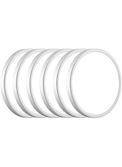 Arabest 6 Pack of 3200lm LED Flush Mount Ceiling Light. Slim 12 LED Ceiling Fixture in 5000K Daylight White for Bedroom, Living Room, Dining Room, Garage, and Office.  - Image 1