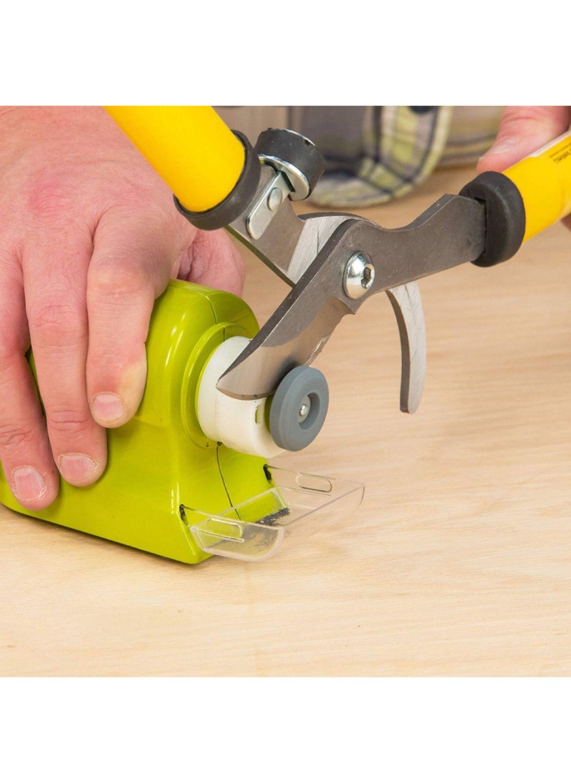 Piqray Piqray Home Kitchen Usable Electric Knife Sharpener MultiFunctional Motorized Knife Blade Sharpener Home Kitchen Knives Sharpening Tool Multi Color  - Image 5