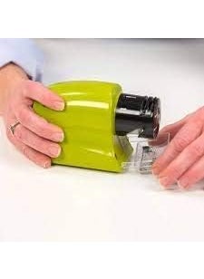 Piqray Piqray Home Kitchen Usable Electric Knife Sharpener MultiFunctional Motorized Knife Blade Sharpener Home Kitchen Knives Sharpening Tool Multi Color  - Image 2