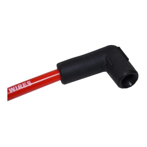 A-Team Performance Silicone Spark Plug Wires Set Automotive Wire Accessories for Chevy Plug Wires Spark Plug Wire Kit Compatible with Chevy Chevrolet GMC V6 V8 4.3L 5.0L 5.7L TBI EFI - 8.0mm Red - Image 4