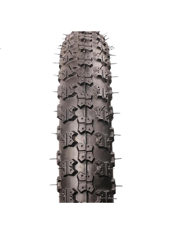 KENDA إطار دراجة الأطفال الخارجي كيندا K50 14X2.125، إطار دراجة قابلة للطي للأطفال، مقاوم للاهتراء، غير قابل للانزلاق، جزيئات كبيرة، إطارات أمامية وخلفية، أسود - Image 2