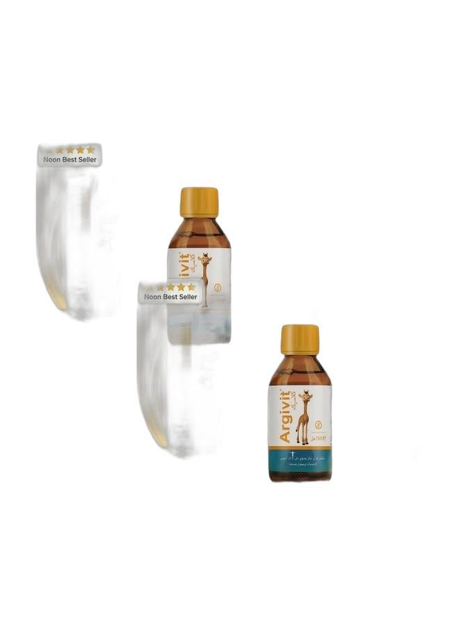 ارجيفيت شراب أرجيفيت كلاسيك متعدد الفيتامينات للأطفال 150 مل | معزز للشهية، داعم للنمو والمناعة | شراب فيتامينات للأطفال مع مجموعة من العناصر الغذائية الأساسية - Image 3