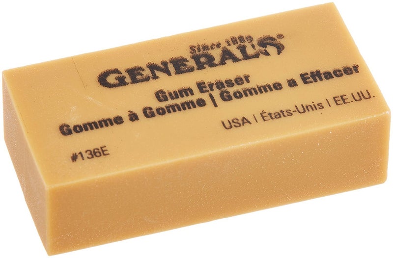 General's General Pencil 136EBP Artist Gum Eraser- (2 Pack) - Image 2