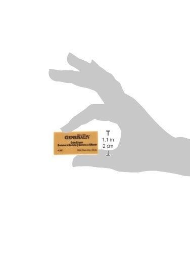 General's General Pencil 136EBP Artist Gum Eraser- (2 Pack) - Image 3