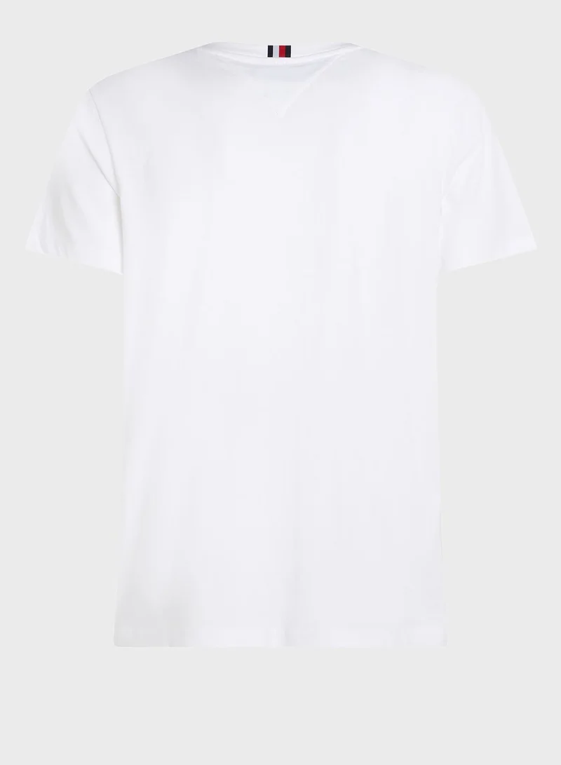 TOMMY HILFIGER Striped Crew Neck T-Shirt