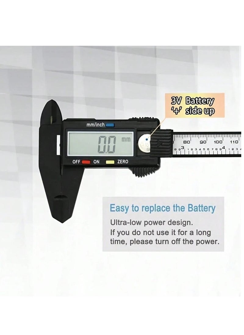Very accurate digital ruler for measuring lengths and small pieces.