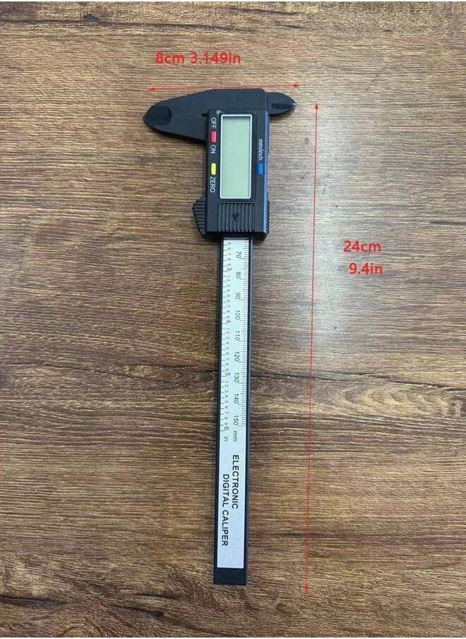 Very accurate digital ruler for measuring lengths and small pieces.
