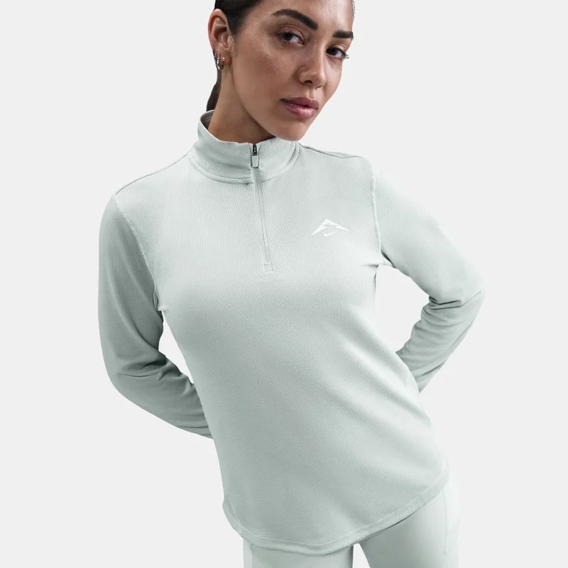 Nike Green Women's Trail Dri-FIT Running Top for Women | Best Price UAE