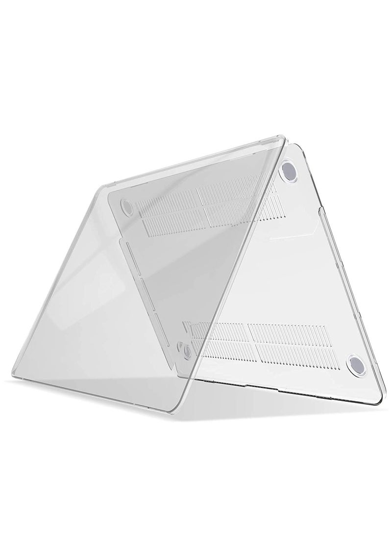 Generic - New MacBook Pro 13 Inch Case 2022 2021 2020 M1 A2238 A2289 A2251 A2159 A1989 A1706 A1708 Hard Shell Case & Keyboard Cover for Mac Pro 13 Touch Bar- White - Image 1