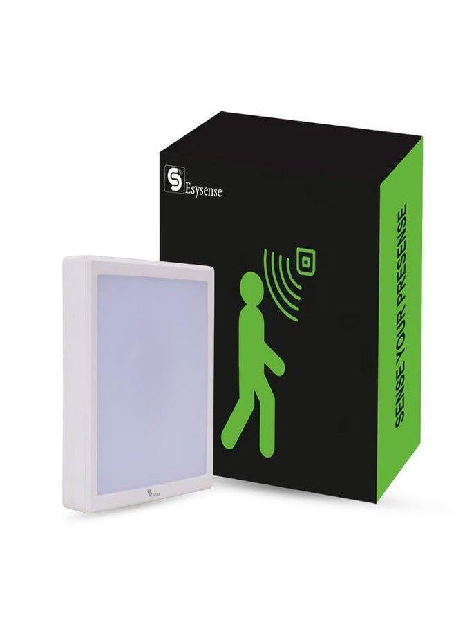 ESYSENSE Motion Sensor Square LED Surface Panel|15W |6500K Cool White Light | Motion Sensor Panel Light for Home Outdoor | Surface Mounted LED Down Lighting for Ceiling, Pack of 1 ESY-LS15EX - Image 1