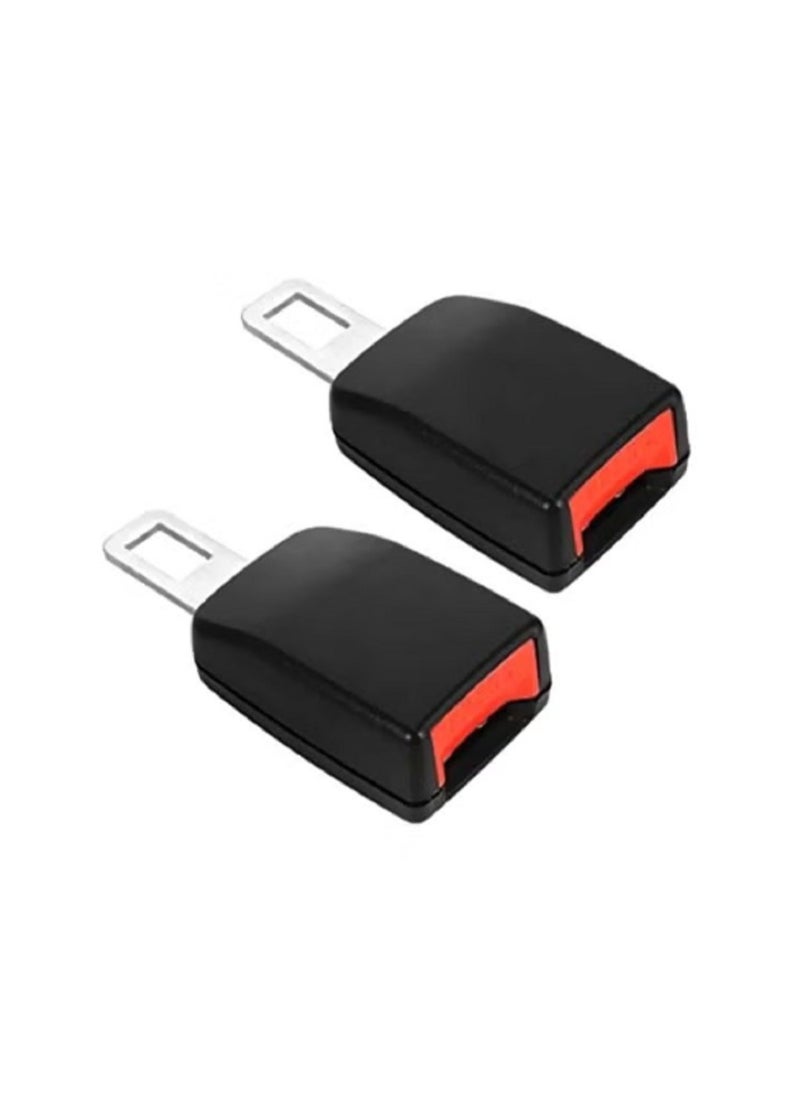 نادانباو طقم إبزيم حزام الامان للسيارة مكون من قطعتين