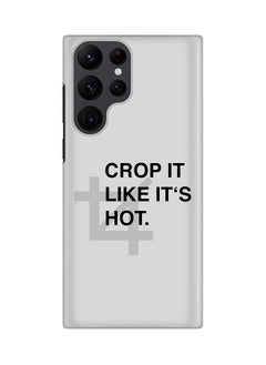 Stylizedd Case for Samsung Galaxy S22 Ultra 5G Snap Case Slim Snap Classic Series Shield Matte Finish Print - Crop It  - Image 1