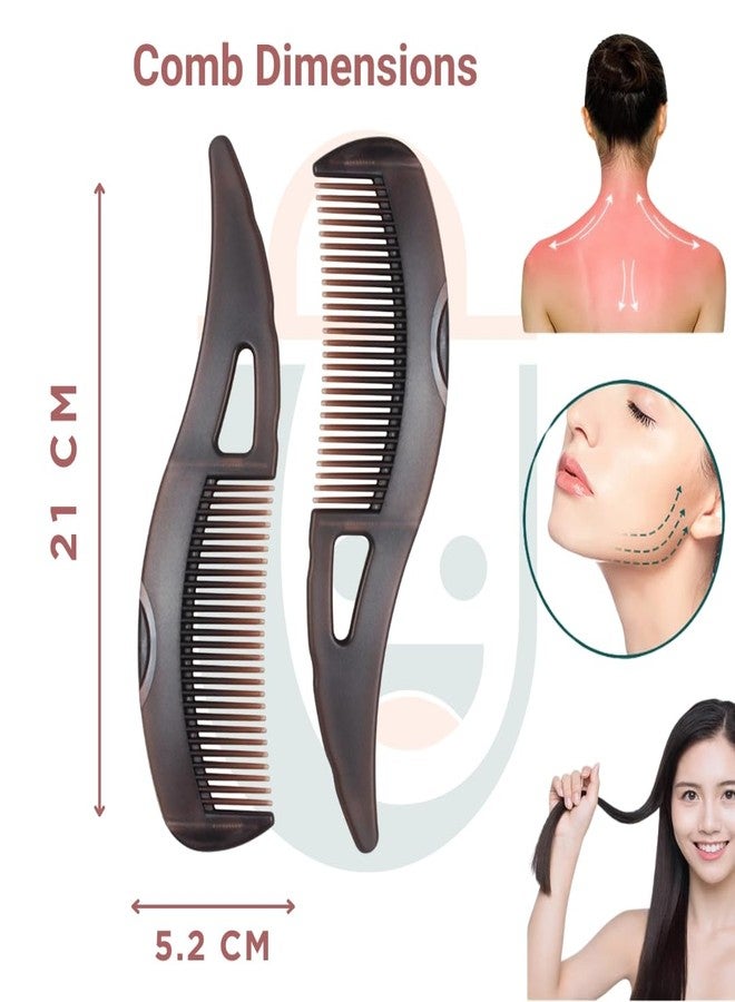 HRDR Dandruff Removar Comb, Lice Remover Products, Hair Dressing Comb Healthier Scalp and Better Hair Quality Removal of Dandruff and Dirt - Image 3