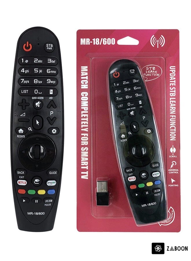 Zaboon Bluetooth 4.0 Remote Control For MI Xiaomi TV Box Black