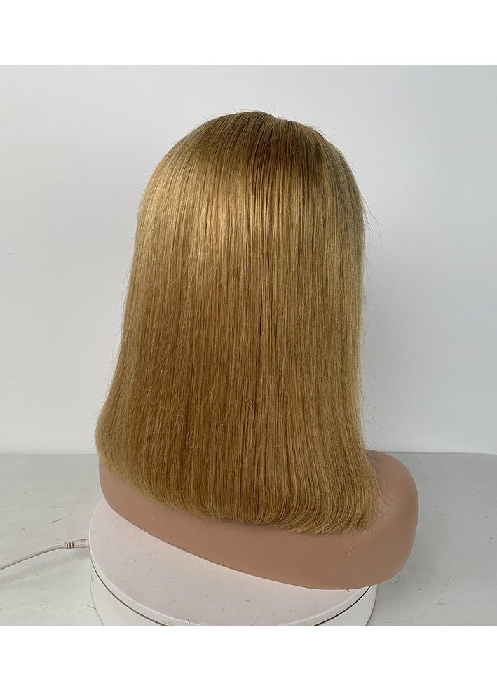 إستيل شعر مستعار قصير بوب شعر بشري 13x4 باروكة دانتيل أمامي للنساء ذوات البشرة السمراء باروكات بدون صمغ شعر بشري لون مقطوع مسبقًا رقم 4 - Image 4