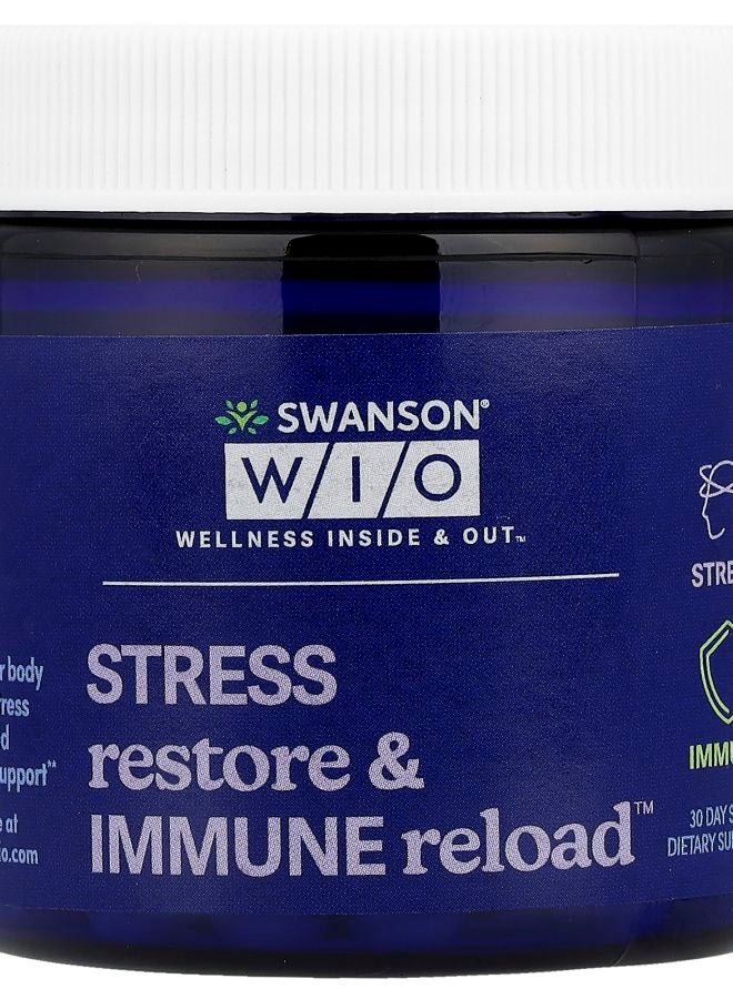 Stress Restore & Immune Reload™ 30 Capsules