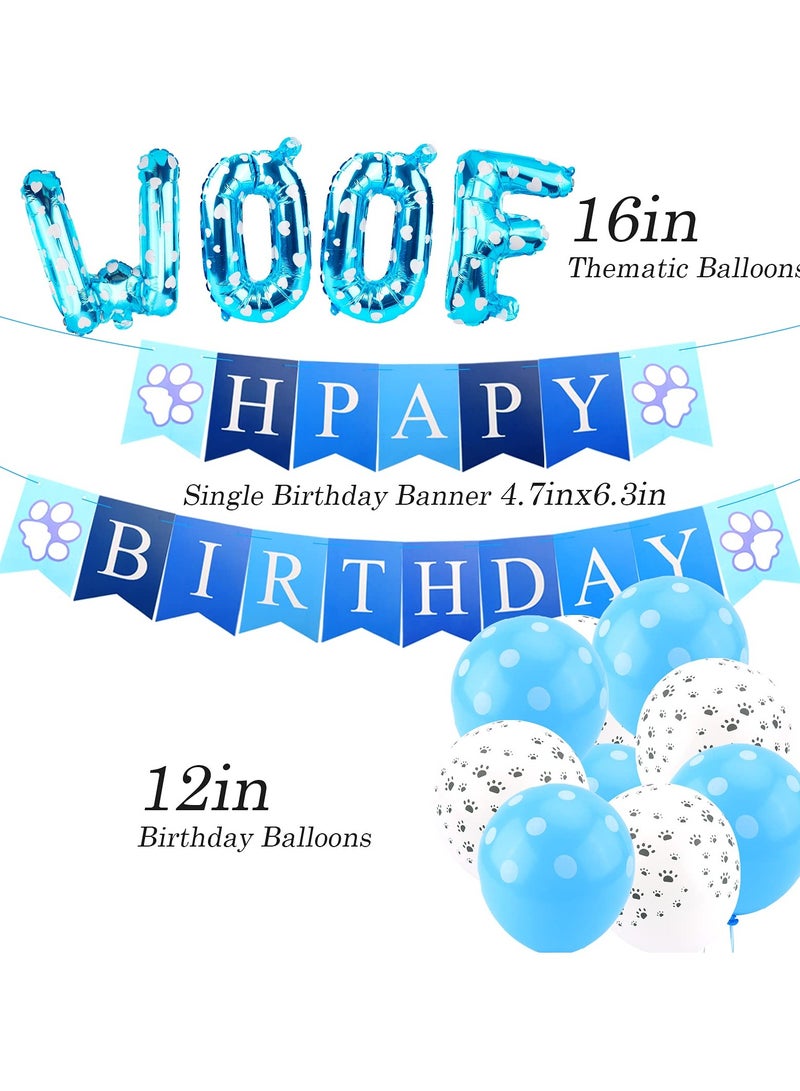 Mordely Dog Birthday Party Supplies with Dog Birthday Bandana, Dog Birthday Boy Hat,Scarf, Birthday Banner, Balloons and Bow Tie for Dog Birthday Party Decorations - Image 4