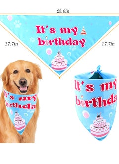 Mordely Dog Birthday Party Supplies with Dog Birthday Bandana, Dog Birthday Boy Hat,Scarf, Birthday Banner, Balloons and Bow Tie for Dog Birthday Party Decorations  - Image 5