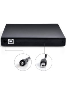 Generic External CD DVD Drive USB 2.0 Slim Portable USB 2.0 CD-RW DVD-RW Reader Writer for Laptop Notebook Desktop  - Image 2