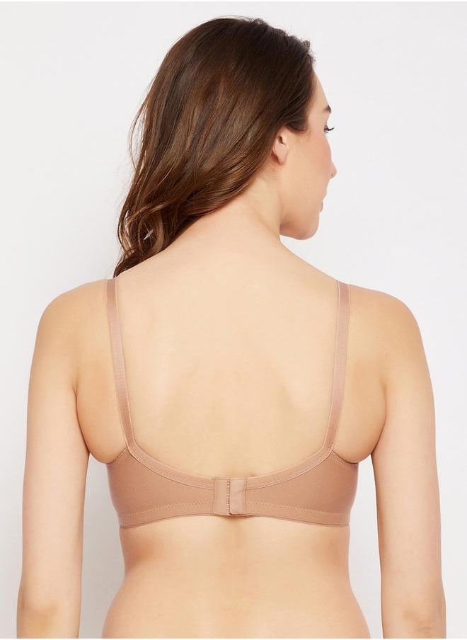 Clovia Clovia Multicolor Pack of 2 Non-Padded Non-Wired Full Cup Bra  - Image 4