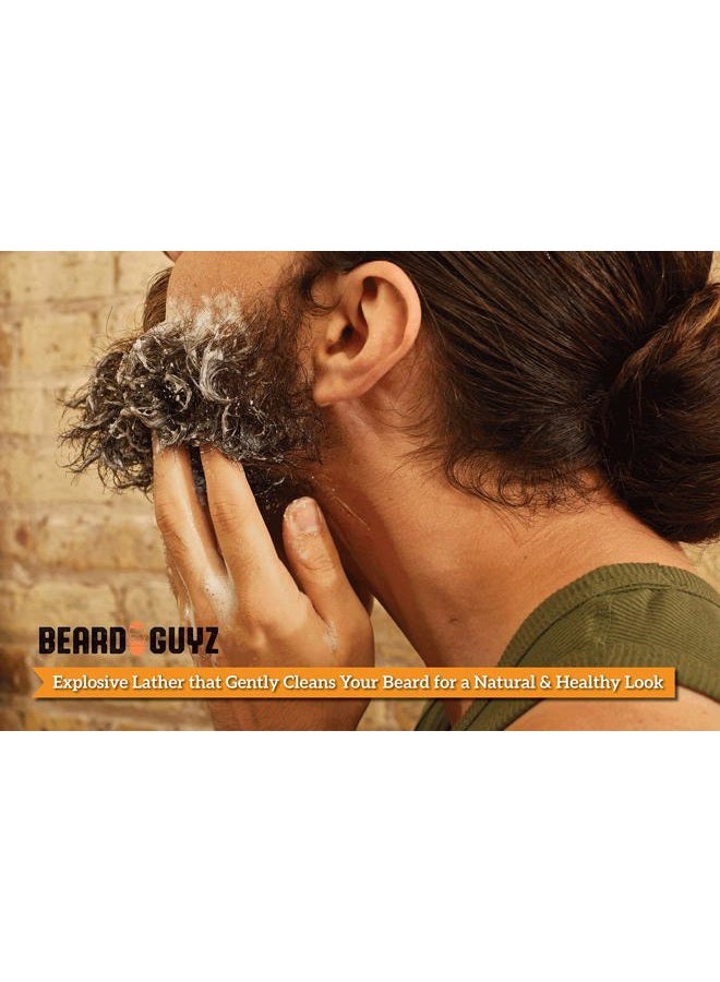 Beard Guyz Beard Wash - Invigorate Your Beard (8 oz) - Image 4