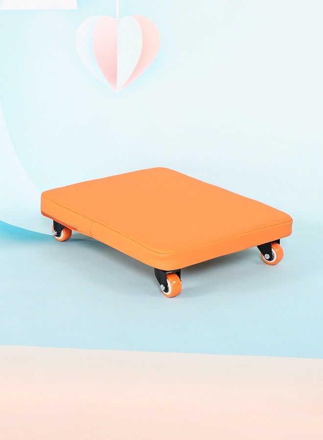 JSAITOYS Sensory Balance Training Four Wheel Plastic Gym Kids Outdoor Sports Soft Scooter Board - Image 1