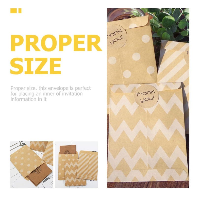 80 Pcs Multi Pattern Coin Envelopes And Small Card Storage Bags Set For Organizing Accessories - Image 4