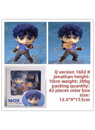 Movable Face Changing Clay Man JOJO's Wonderful Adventure Volleyball Junior Ghost Extermination Blade Q Edition Animation Game Hand-held-Color:1602#Jonathan - pzsku/Z31825A90CD2FB9137C28Z/45/1745919104/dbf22080-bea7-41ea-a925-0e1edb22f363