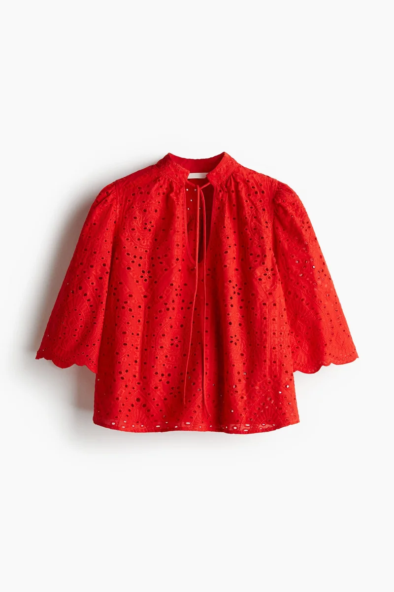 H&M Broderie Anglaise Blouse