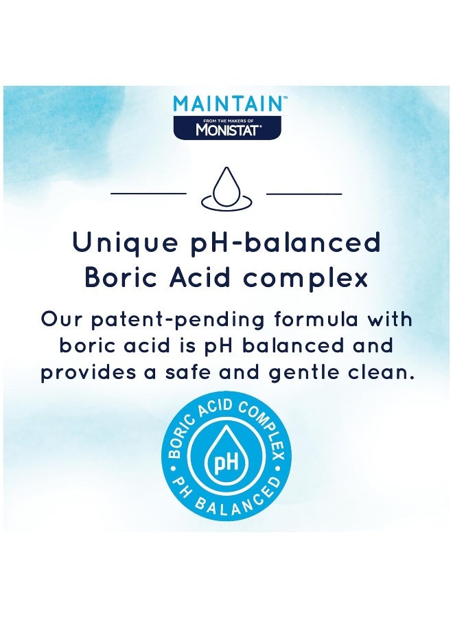 Monistat Boric Acid Feminine Wash FragranceFree Intimate Wash for Women with Gentle pHBalanced Formula 16 Fl Oz - Image 3