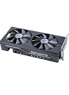 سافاير بطاقة رسومات  GME RX 590، بطاقة رسومات ألعاب GDDR5 بسعة 8 جيجابايت تدعم 8K لأجهزة الكمبيوتر الشخصية للألعاب، وDisplayPort، وHDMI، ونظام تبريد DVI ثنائي المروحة  - Image 5