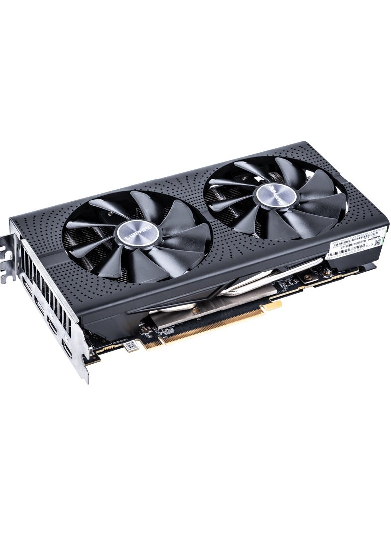Sapphire - RX 590 GME Graphics Card, 8GB GDDR5 Gaming Graphics Card Supports 8K For Gaming PC, DisplayPort, HDMI, DVI Dual Fan Cooling system - Image 1