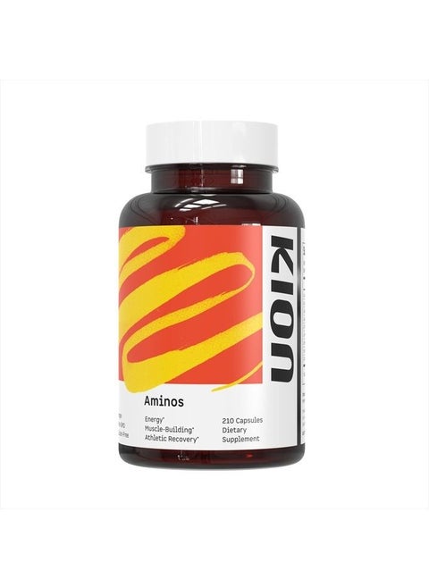 Aminos Essential Amino Acids Capsules | The Building Blocks for Muscle Recovery, Reduced Cravings, Better Cognition, Immunity, and More | 30 Servings